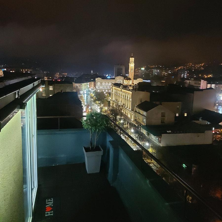Apartman Pozoriste Penthaus 巴尼西卢卡 外观 照片